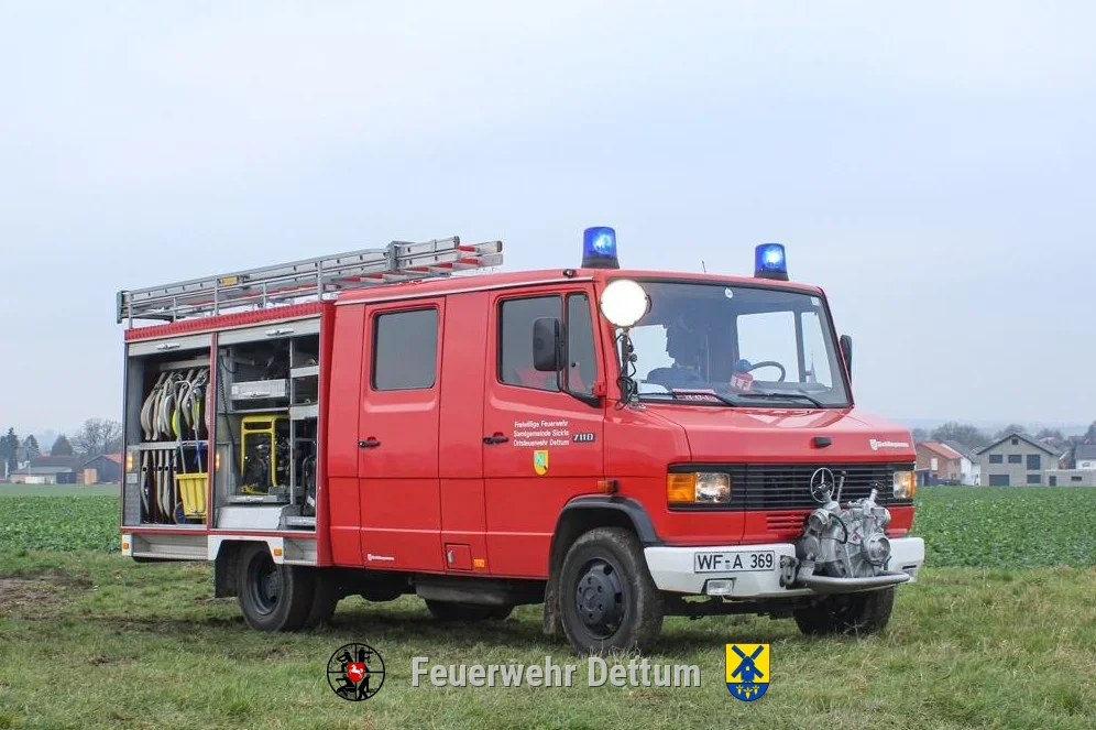 Löschgruppenfahrzeug (LF) 8 der Feuerwehr Dettum