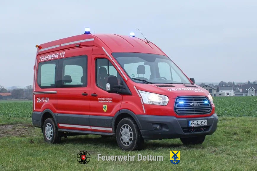 Mannschaftstransportfahrzeug (MTF) der Feuerwehr Dettum
